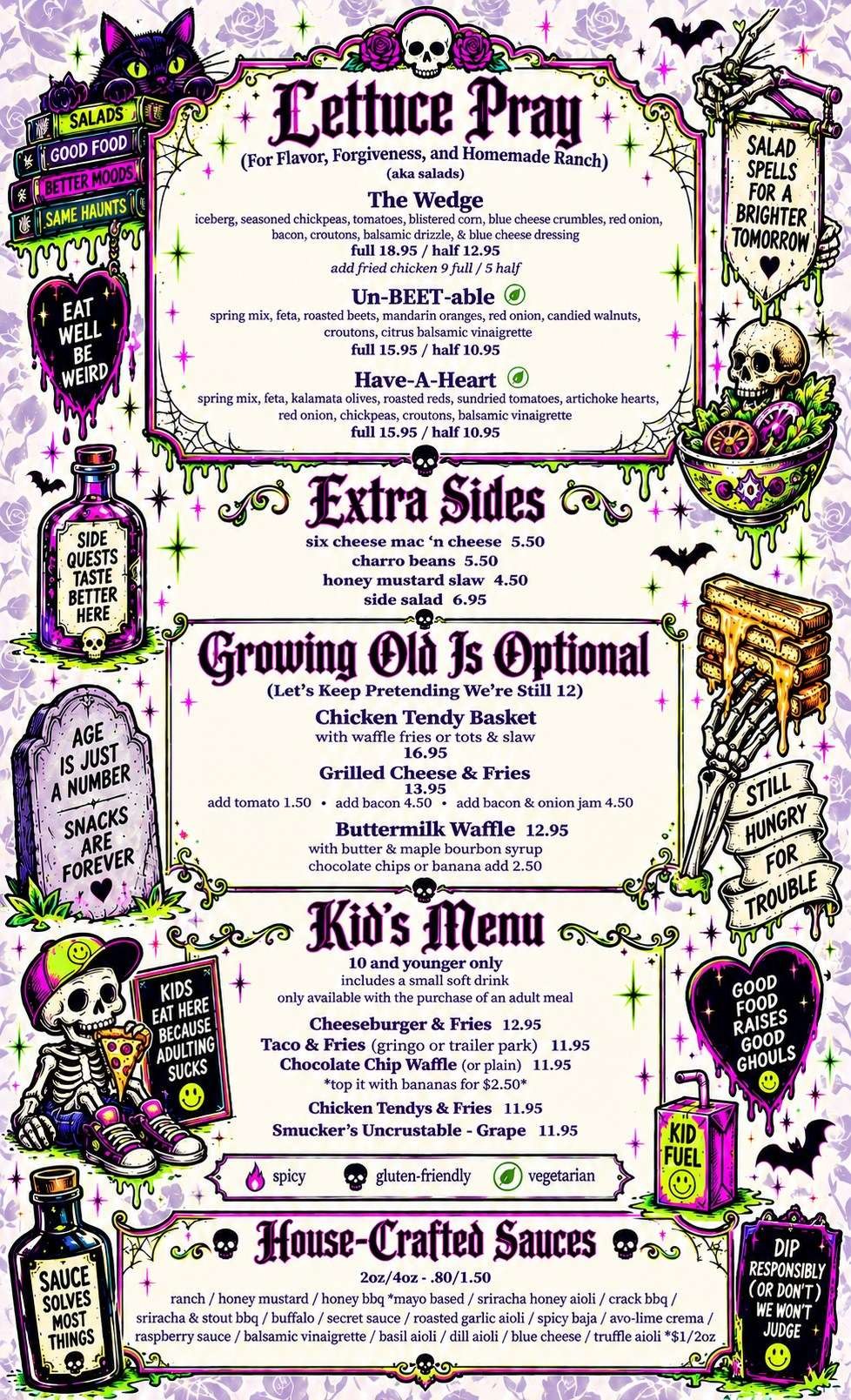 Food Menu, page 5 of 6